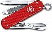Нож перочинный Victorinox Alox Classic 5 функций 58мм красный