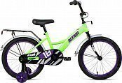 Велосипед ALTAIR KIDS 18 (2021) ярко-зеленый/фиолетовый